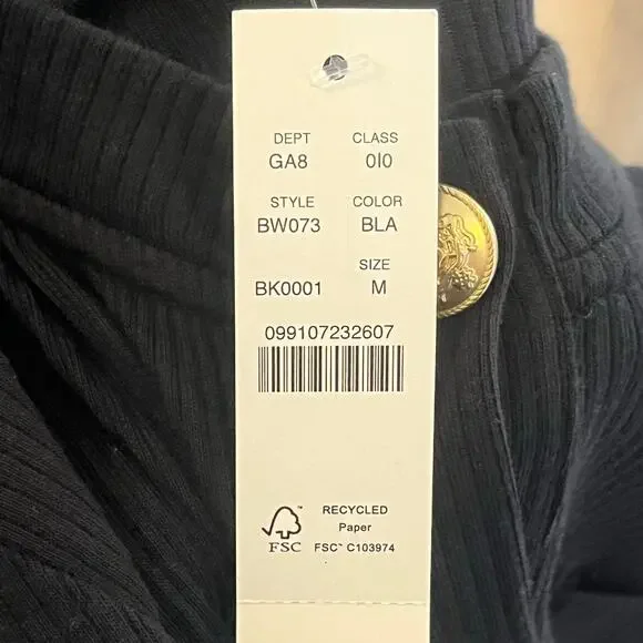 NWT J.Crew Womens Textured Lady Cardigan Sweater Gold Buttons M Old Money Preppy - Picture 6 of 8